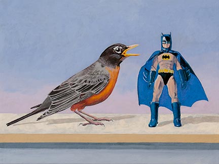 Batman And Robin 9x12in (SOLD)