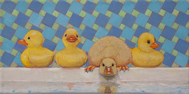 Ducks In A Row 8x16